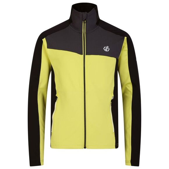 Dare 2B Childrens/Kids Emergent Core Stretch Midlayer / Yellow Plum/Black